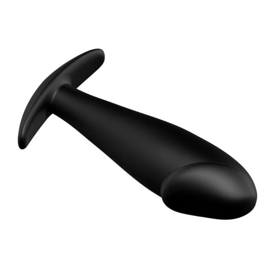 PRETTY LOVE - PLUG ANAL FORME DE PÉNIS EN SILICONE NOIR